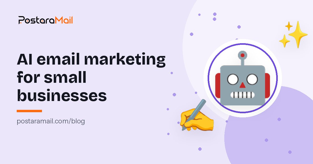 Illustration of ai email marketing with an AI assistant drafting an email on a laptop