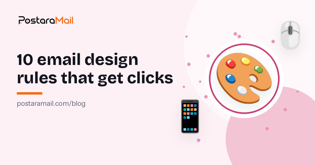 Illustration of email design best practices shown on a phone and a laptop screen