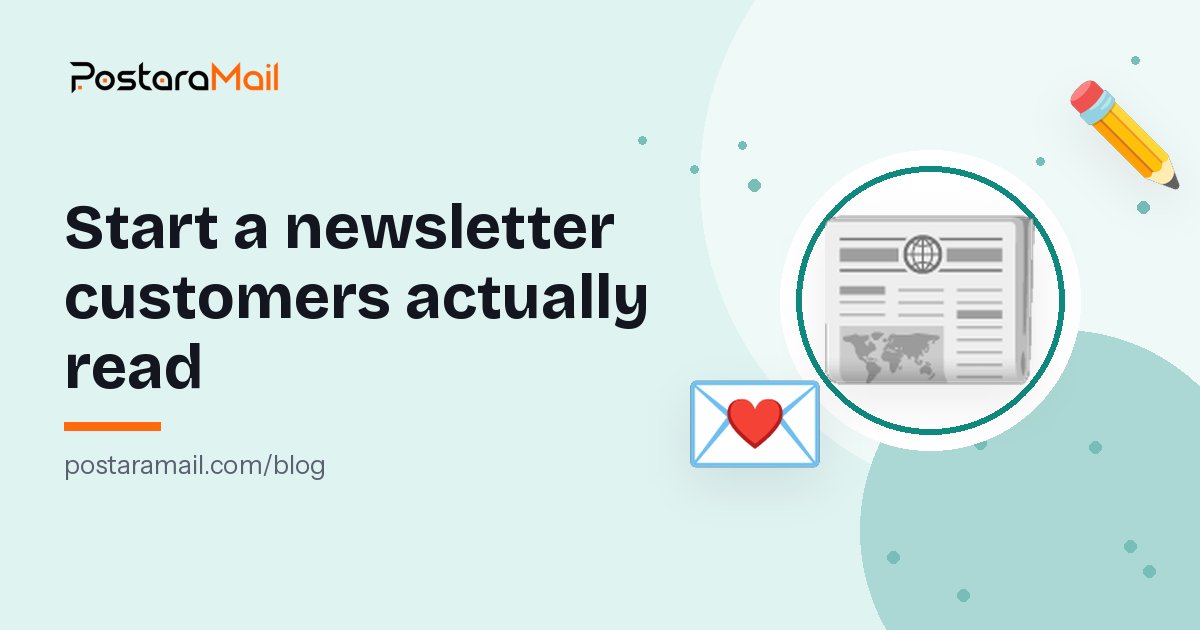 Illustration of email newsletter platforms with a newspaper and an email envelope