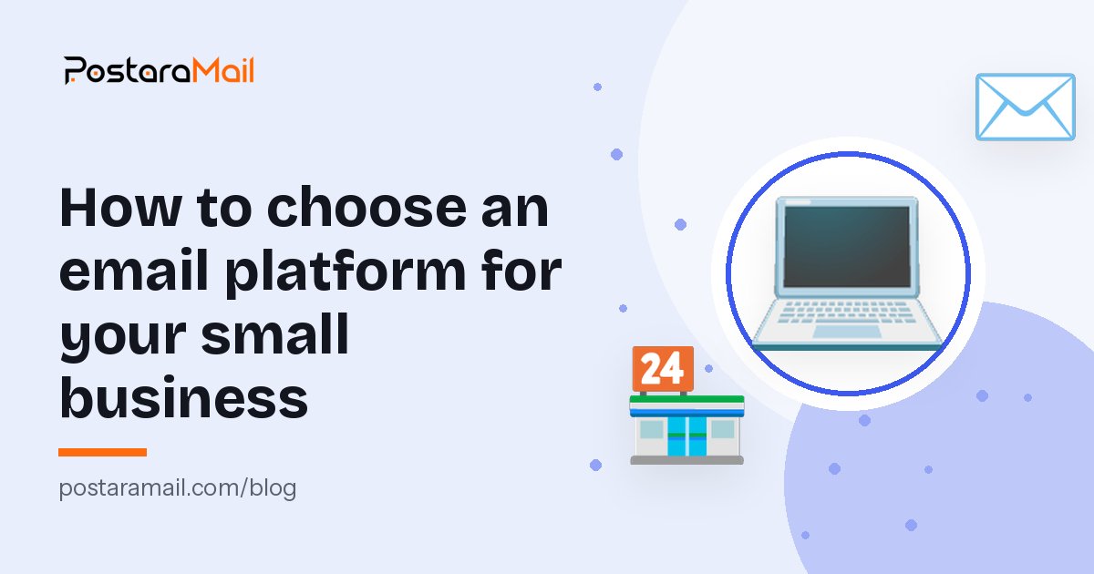 Illustration of a solo business owner comparing email marketing platforms on a laptop