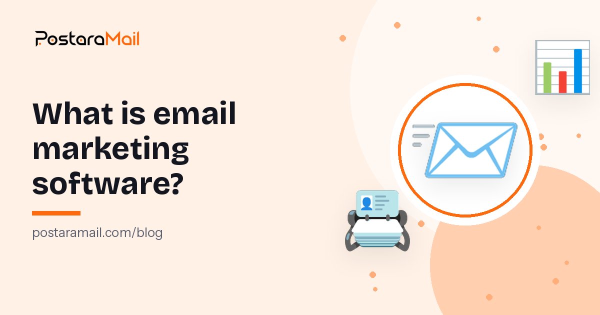 Illustration of email marketing software sending one email to many inboxes